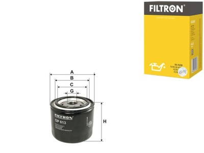 FILTRO ACEITES NISSAN CABSTAR MICRA I 1.0 1.2 3.3D 12.82-07.92 FILTRON  