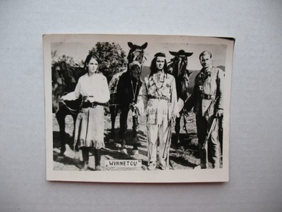 WINNETOU FILM KINO stare FOTO