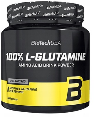 Bio-Tech 100% L-Glutamine 500g Pure glutamina