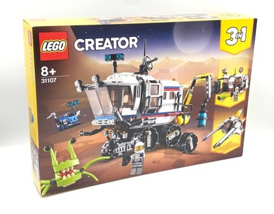 NOWE LEGO 31107 Creator 3w1 - Łazik kosmiczny