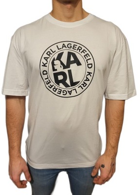 Koszulka T-shirt Karl Lagerfeld ATHLS Big Logo r. L