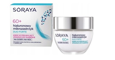 Soraya HIAURONOWY MIKROZASTRZYK Krem 60+ 50 ml