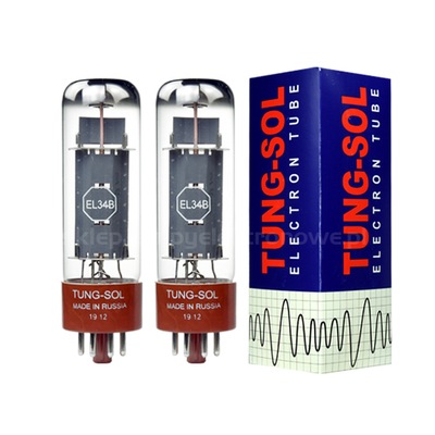 EL34B Tung-Sol - 2 szt. - dobrana para