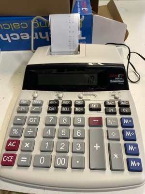 Genie Drukujący kalkulator biurkowy D69 Plus