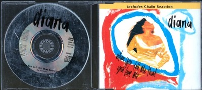 Płyta Maxi CD Diana Ross - When You Tell Me That You Love Me 1991 Singiel _