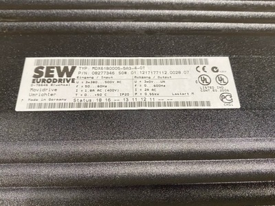 Sew MDX61B0005-5A3-4-0T - serwonapęd