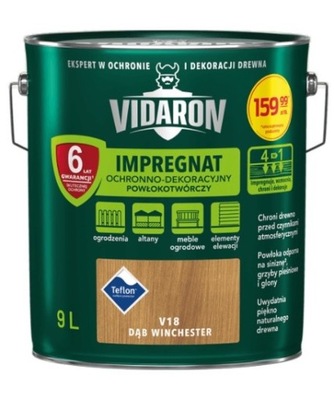 VIDARON IMPREGNAT 9L DĄB WINCHESTER