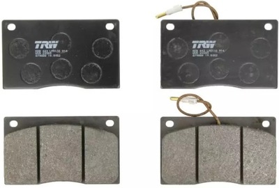 TRW PADS BRAKE FRONT GDB443  