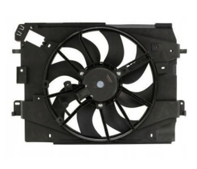 Wr1 renault clio 4 captur 13- вентилятор радіатора фото №1