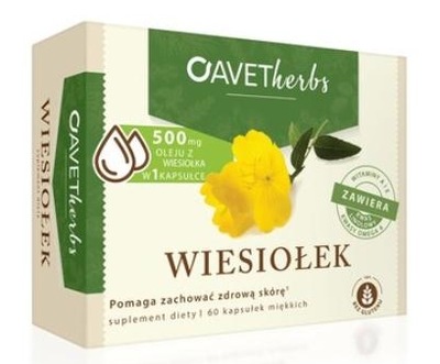 Avet Herbs Wiesiołek, 60 kapsułek