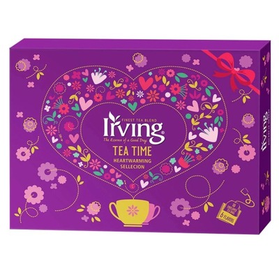 Kolekcja herbat TEA TIME Irving Serce dla Ciebie