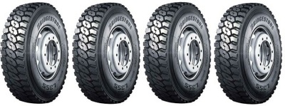 Opony 4 x 315/80R22.5 BRIDGESTONE L355 - napęd - NOWE