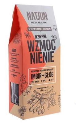 HERBATA CZARNA JESIENNE WZMOCNIENIE 80G NATJUN