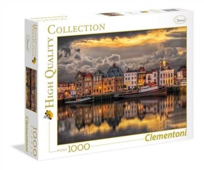 CLEMENTONI PUZZLE 1000 DUTCH DREAMWORLD NADBRZEŻE