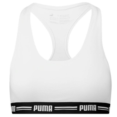 Stanik damski sportowy Puma Racer Back biały L
