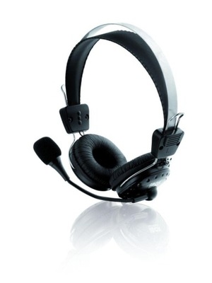 Słuchawki z mikrofonem I-BOX HPI 203MV Czarne