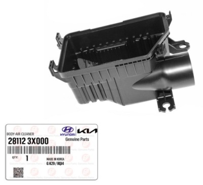 Ceed i30 elantra нижня корпус фільтра повітря 281123x000 оригінал фото №1