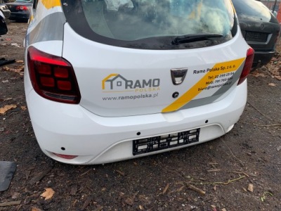 Dacia sandero ii lift бампер задний задняя pod pdc - dv369 фото №1