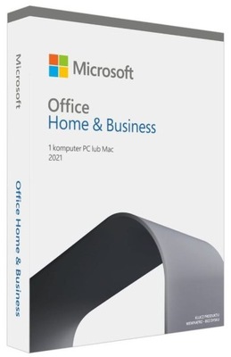 MS Office Home&Business 2021 PL Box WinMac T5D
