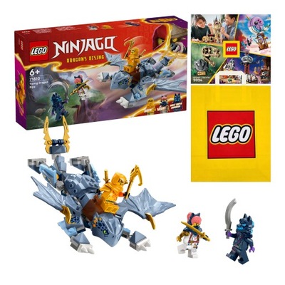 LEGO NINJAGO - Smoczątko Riyu (71810) +Torba +Katalog LEGO 2024
