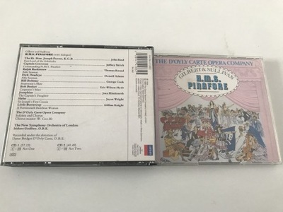 2CD Gilbert & Sullivan H.M.S. Pinafore D'Oyly Carte Opera STAN 5-/6