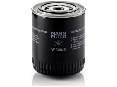 FILTRO ACEITES MANN-FILTER W 930/9  