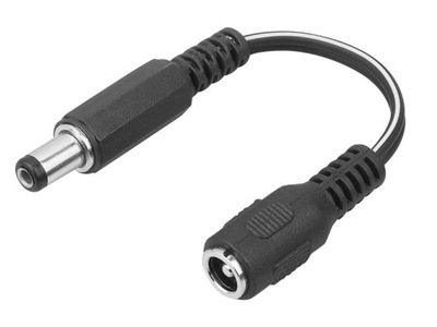 ADAPTER WTYK DC 2.5/5.5-GNIAZDO 2.5/5.5 Z PRZEWODE