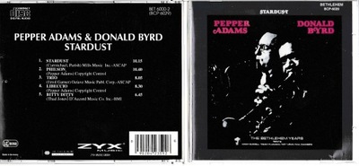 CD Pepper Adams, Donald Byrd - Stardust ______________________________