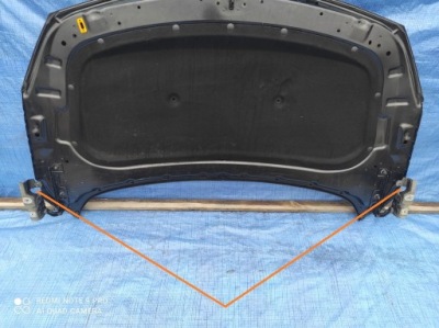 Петлі do капот комплект opel astra iv j z22c фото №1