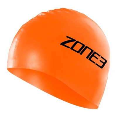 Czepek pływacki ZONE3 High Vis pomarańczowy