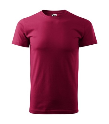 Koszulka męska T-shirt MALFINI 137 CZERWONA XL