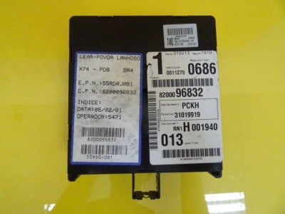 Коробка модуль bsi uch renault laguna ii 8200096832 / 21654386-3h nr211 фото №1