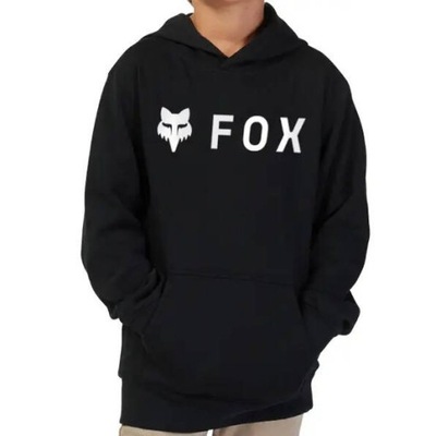 Bluza z kapturem dziecięca hoodie Fox Junior Absolute Black YS