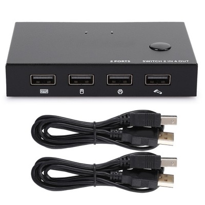 Przełącznik KVM USB2.0 Udostępnij urządzenie 2 na