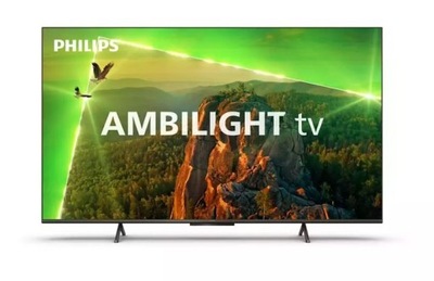 Telewizor 65 cali LED Philips 65PUS8118 Smart TV Ambilight 4K UHD czarny
