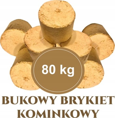 Bukowy Brykiet Kominkowy - 20kg - ekologiczny