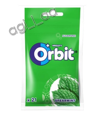 GUMA WRIGLEY ORBIT SPEARMINT saszetka