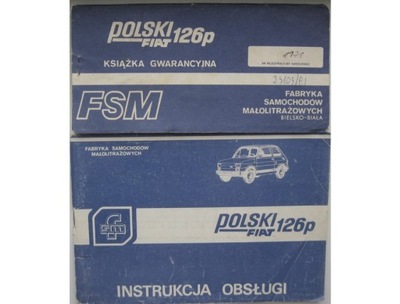 FIAT 126p FL instrukcja obsługi Fiat 126p 1989 rok