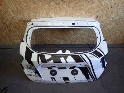 Крышка багажника задняя nissan micra k14 фото №1