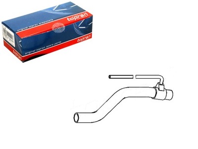 TOPRAN ПАТРУБОК РАДИАТОРА VW PASSAT 2.0 16V (3A2. 3