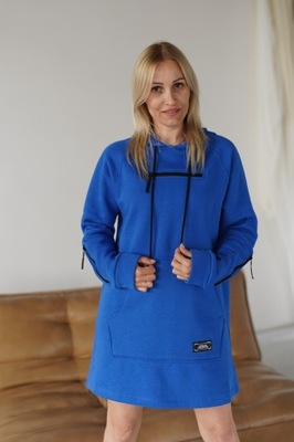 Bluza damska Fone-art XL Niebieski