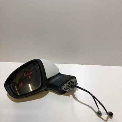 Renault clio v дзеркало ліва 13 pin кабелі камера фото №1