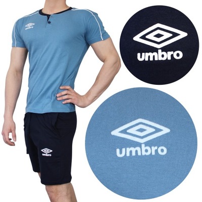 Piżama męska UMBRO 74S BLUE/NAVY, bawełna, XXL