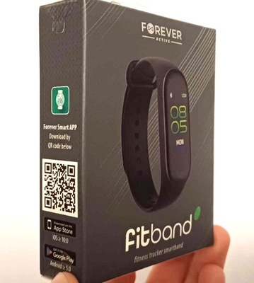 Smartband Forever Fitband SB-50 Czarny