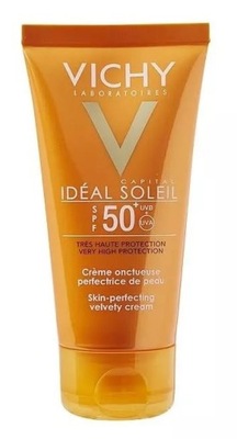 VICHY Krem aksamitny do twarzy SPF50 na dzień 50 ml