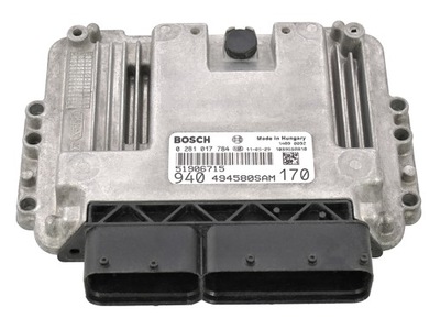 KOMPIUTERIS ECU GIULIETTA 2.0 JTD 51906715 0281017784 