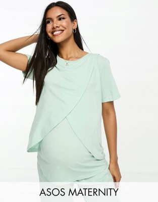 DESIGN MATERNITY GŁADKI T-SHIRT 3XL