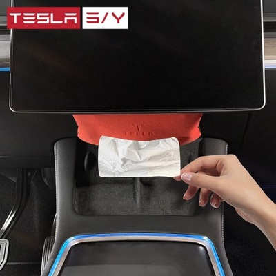 AUTOMOBILIS UKRYTY DĖŽUTĖ NA CHUSTECZKI BOX DLA TESLA MODELIS 3 Y SUEDE ~23627 