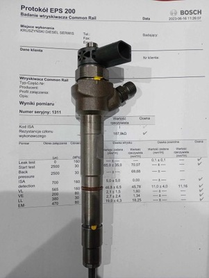 NOZZLES IVECO DAILY FIAT DUCATO 2.3 0445110418  