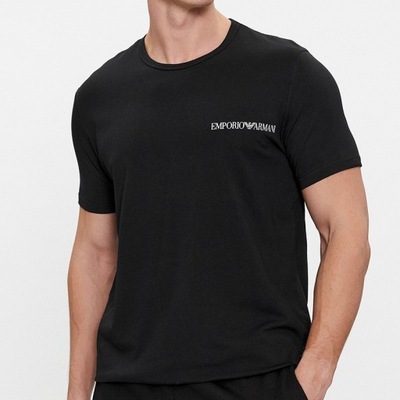 Emporio Armani t-shirt koszulka męska czarna 111267-4R717-07320 S
